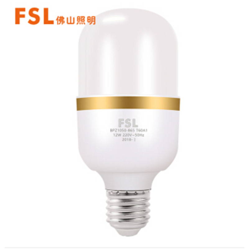 佛山照明 LED灯泡柱形16W-E27日光色（10个起订）
