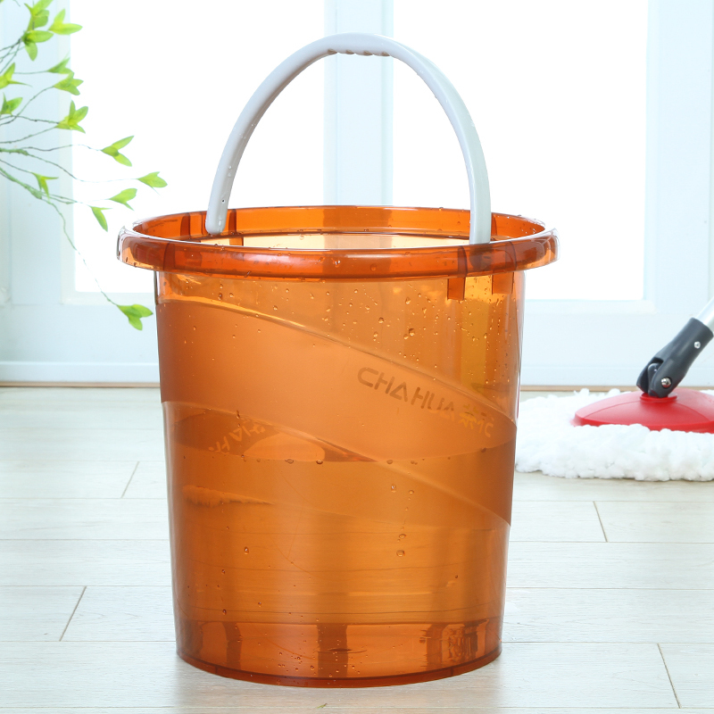 茶花 0249 水桶巧提手宽边塑料桶11L (单位:个)