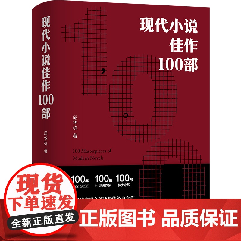 现代小说佳作100部 邱华栋著 现代文学名著评析的经典之