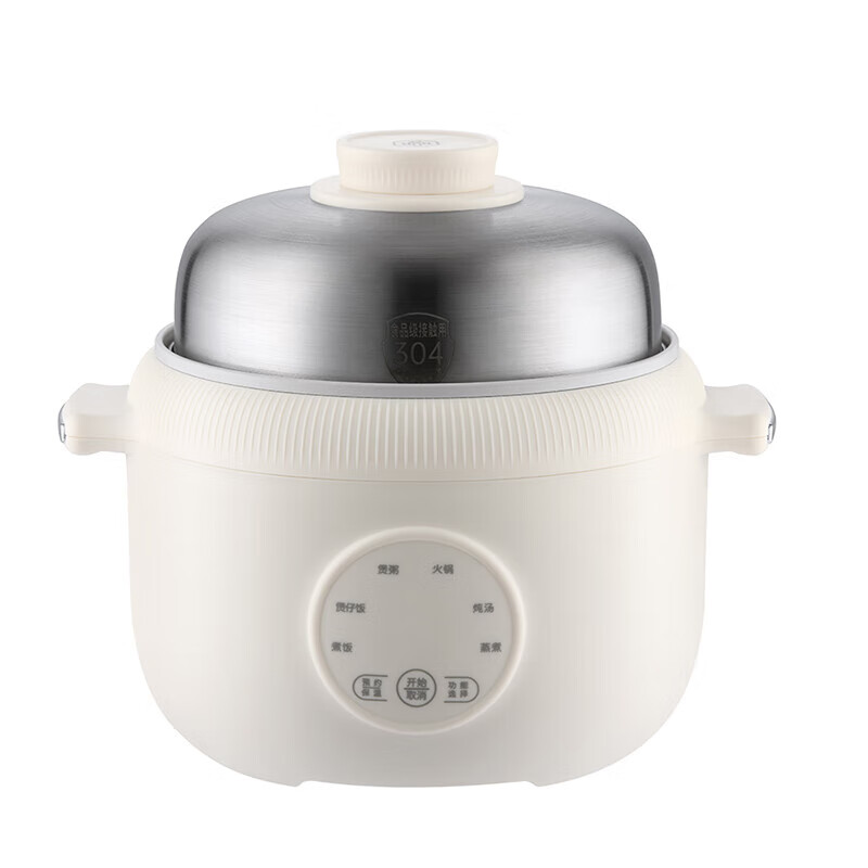 博堡(BOBER) 电饭煲辅食锅1.6L 米白色 BDY-930F