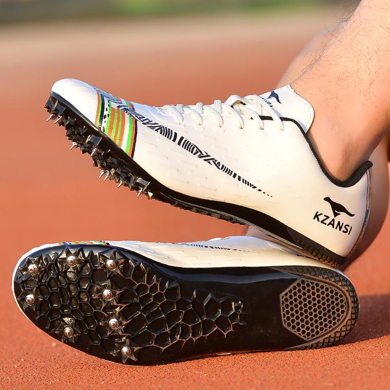 尘贺短跑训练钉子鞋男女中考体测田径比赛体育生专用学生马拉松跑步鞋