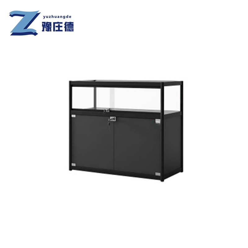 豫庄德玻璃展柜D-1台高清大图