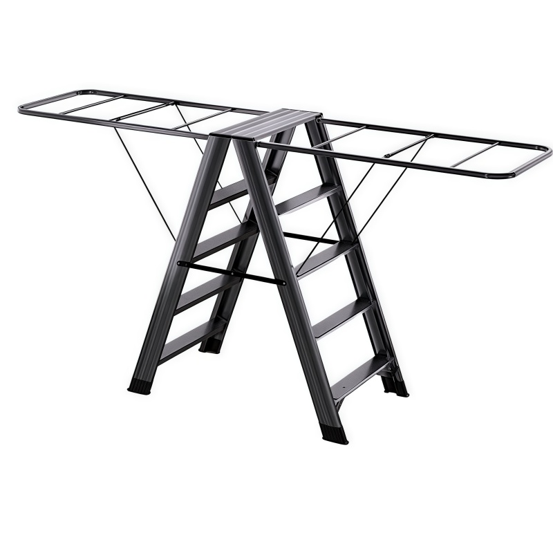 义尊 梯子晾衣架 5步 个高清大图