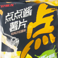 好丽友(Orion) 薯片 点点酱薯片(和风沙拉酱味)70g/袋 (新品尝鲜)休闲零食 膨化食品