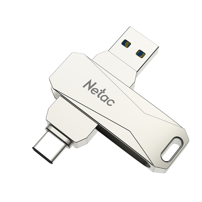 朗科(Netac) U盘 G473 256G USB3.0 Type-C 金属
