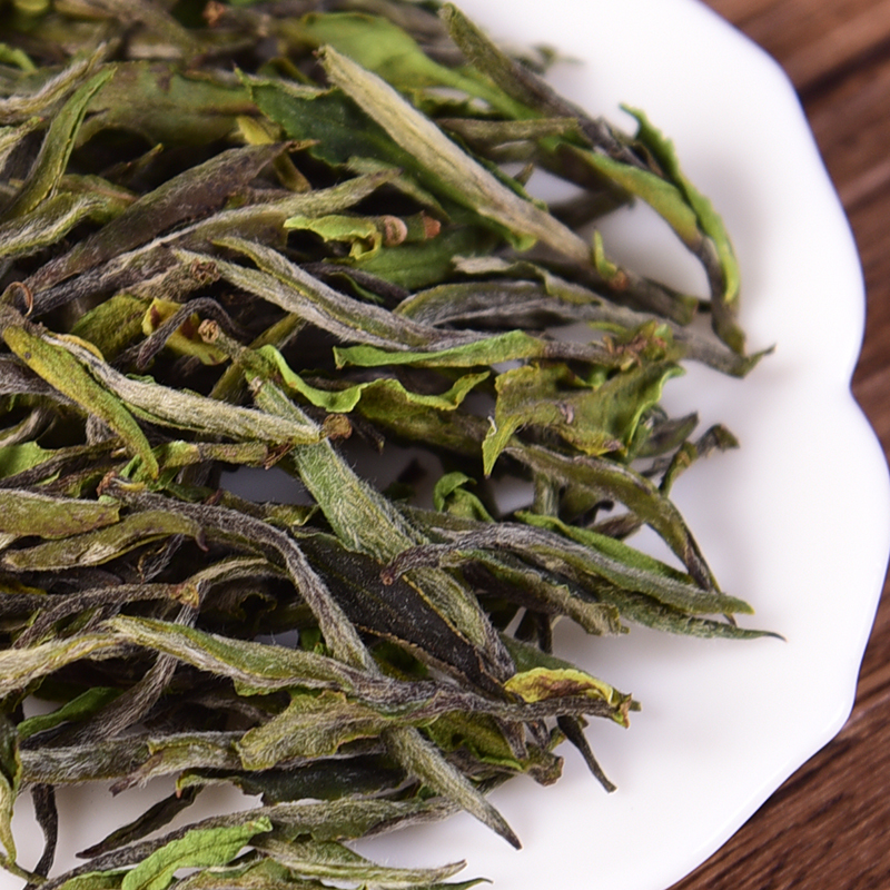 中闽与恩2019年政和白茶头采梅占牡丹王茶叶清明前白牡丹兰花香250克高清大图