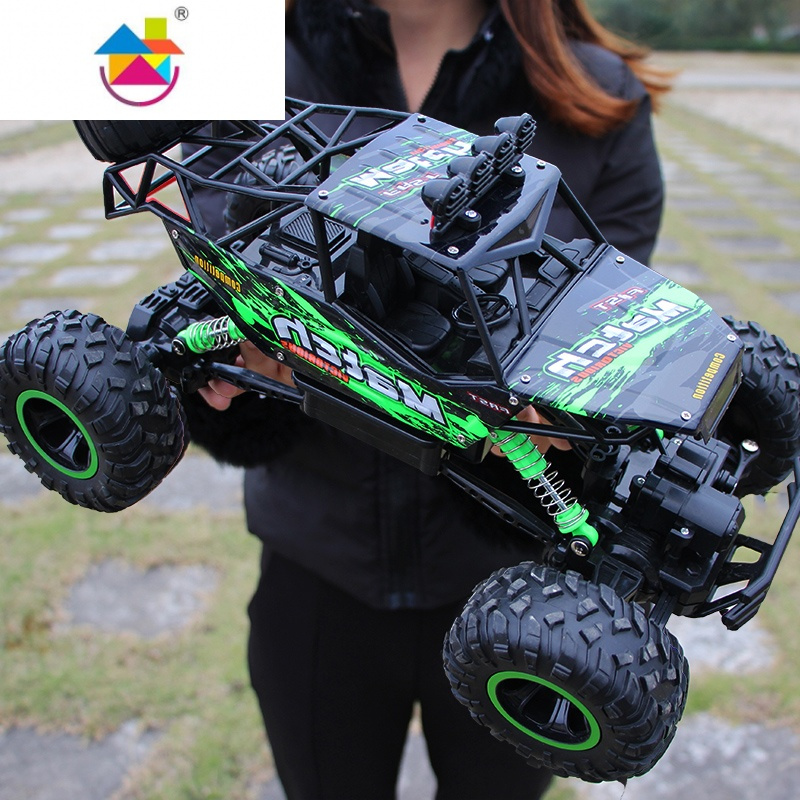 超大号遥控越野车玩具汽车充电动专业高速四驱攀爬车男孩儿童赛车真