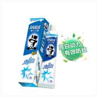 黑人(DARLIE) 超白美白牙膏 最新包装 清新口气防蛀健齿新款新包装