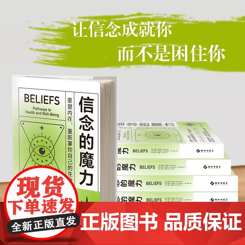 信念的魔力 罗伯特•迪尔茨等 著 心理学高清大图
