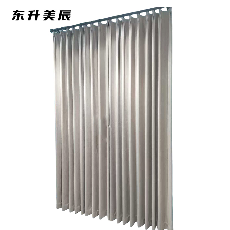 东升美辰 遮阳布帘尺寸颜色可定制(含直轨或罗马杆) DS-XS554 米高清大图