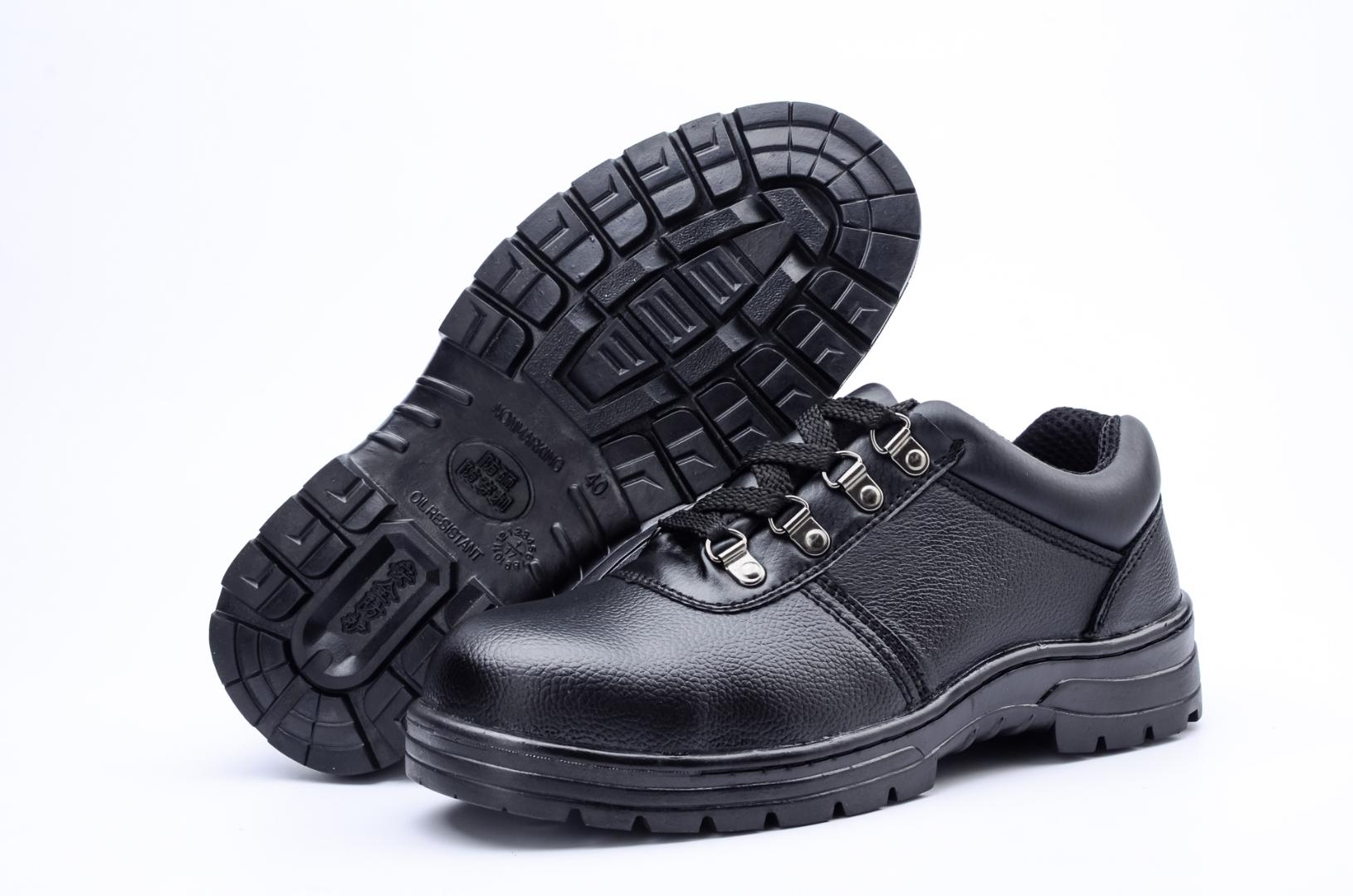 天鸣L229防砸钢包头防刺穿钢板鞋底透气网布内里防滑耐磨橡胶大底劳保鞋