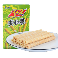 康师傅 3+2夹心卷饼干蛋糕点心营养早餐办公室休闲零食小吃 55g