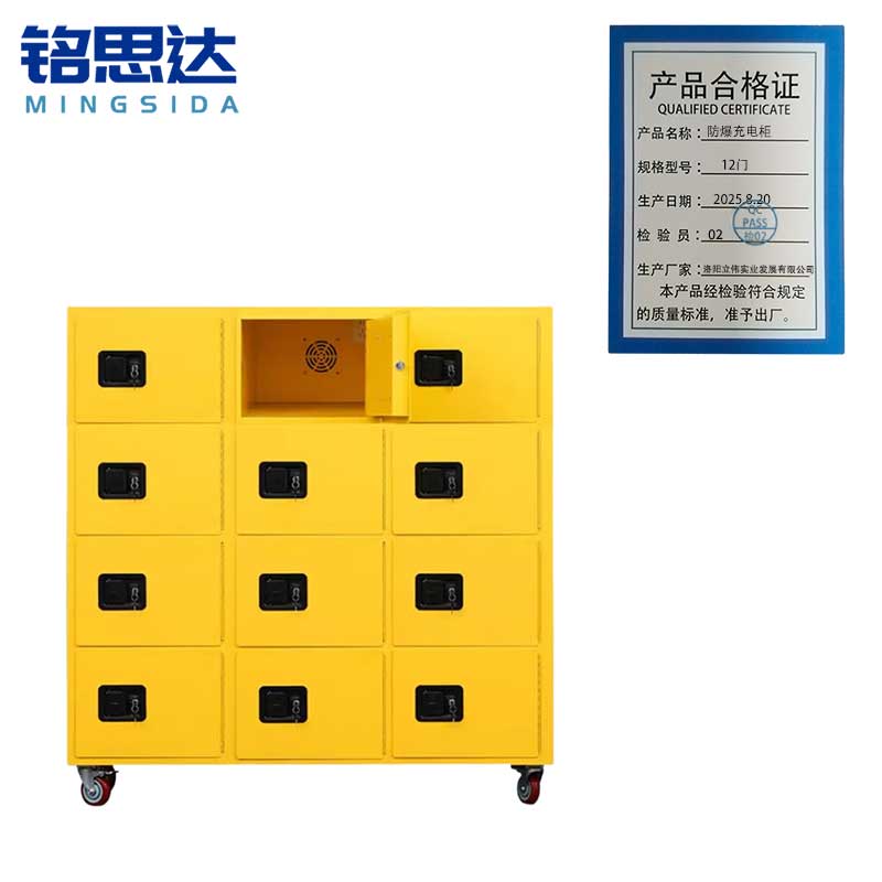 铭思达防爆充电柜12门台高清大图