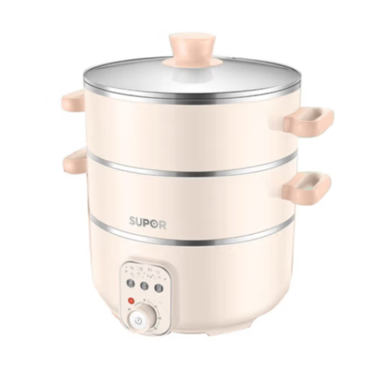 苏泊尔 多功能家用电火锅 大容量不沾锅电煮锅多功能锅ZN26YK18