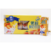 2月产伊利果粒优酸乳酸奶饮品245gX12盒装整箱真果肉早餐牛奶饮料果粒（芒果味）