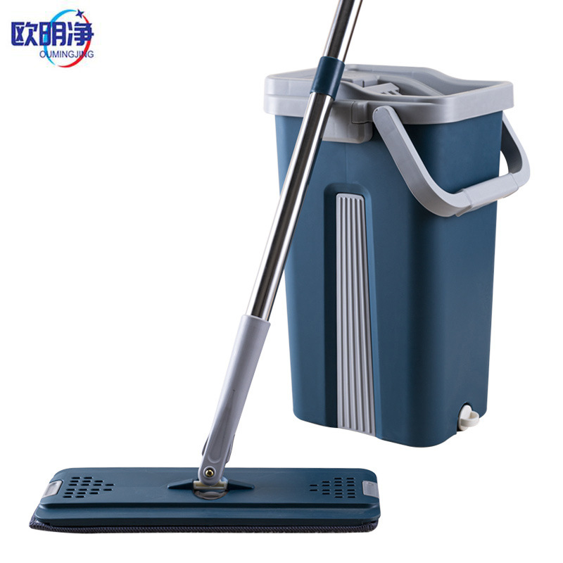 欧明净 刮刮乐平板拖把套装 OMJ-168 套高清大图