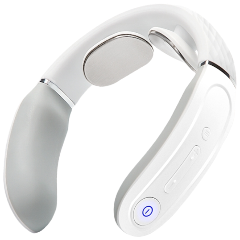 SKG颈椎按摩器颈部按摩仪护颈脖子按摩器K3倍护3白色高清大图