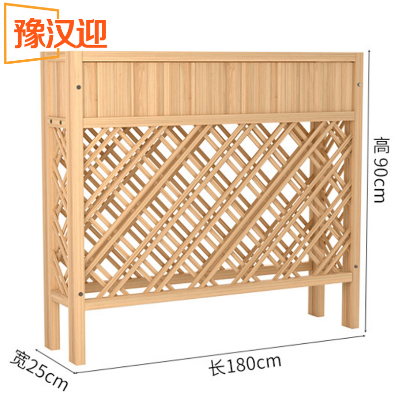 豫汉迎户外木花槽原木 户外花槽180*25*90cm个 多规格