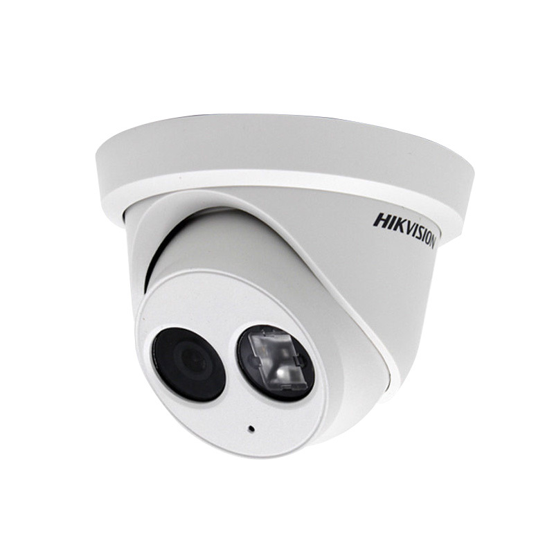 海康威视(HIKVISION)DS-2CD3345F-I 400万音频录音网络红外半球监控摄像机POE