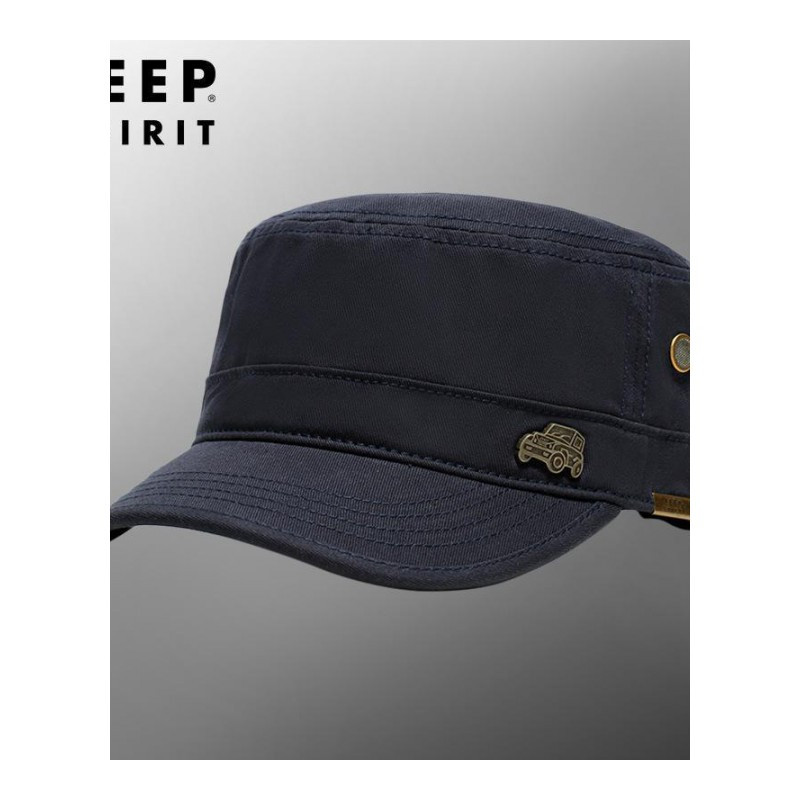 jeep帽子男帽美国高档男士户外休闲高端品牌专柜夏季平顶帽