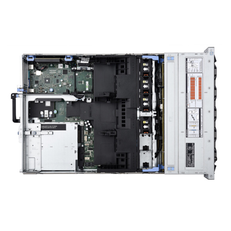 戴尔(DELL)R740服务器 2*银牌4110/128G/6*1.2T/H730P/IDRAC激活/495W*2/3年