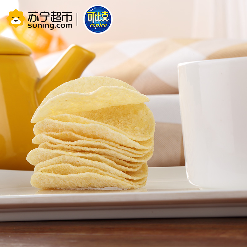 可比克 薯片105g*1罐混合口味高清大图