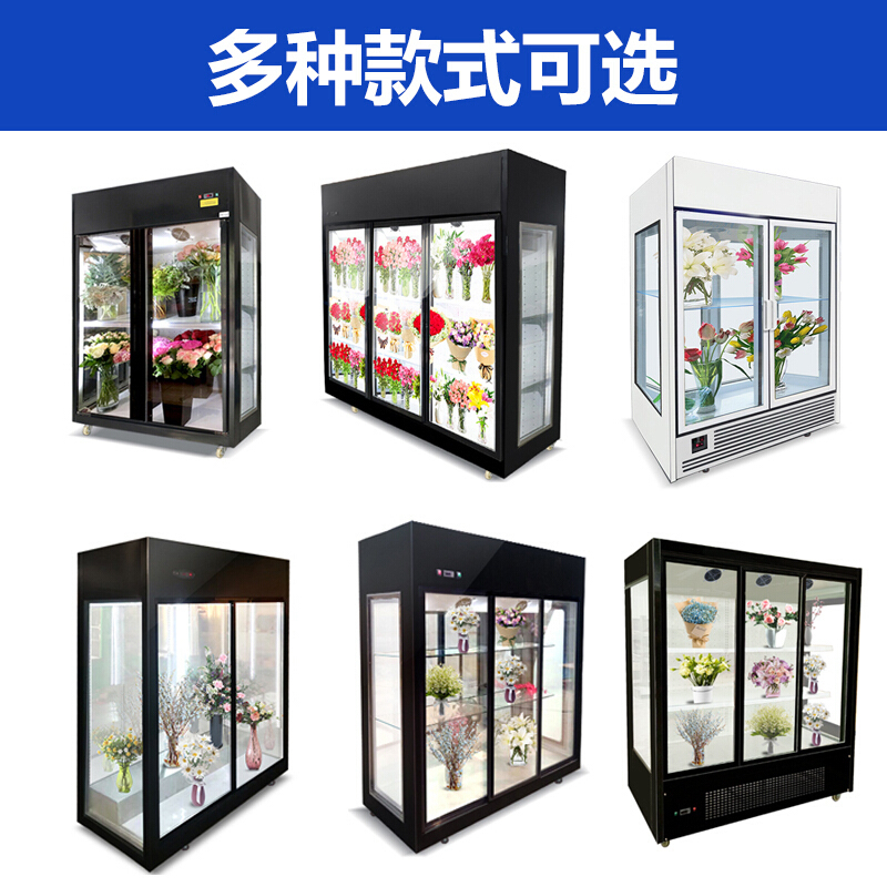 飞天鼠(FTIANSHU) 鲜花保鲜柜风冷展示柜冷藏商用冷柜鲜花植物柜陈列立式展示柜鲜花保鲜柜 1.5米双门豪华款