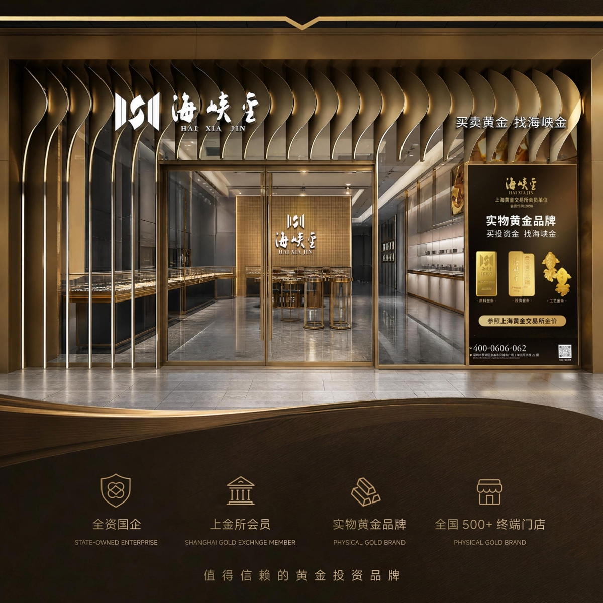 海峡金 足金Au9999纯金黄金投资财富金条金块10g马年生肖本命年压岁钱高清大图