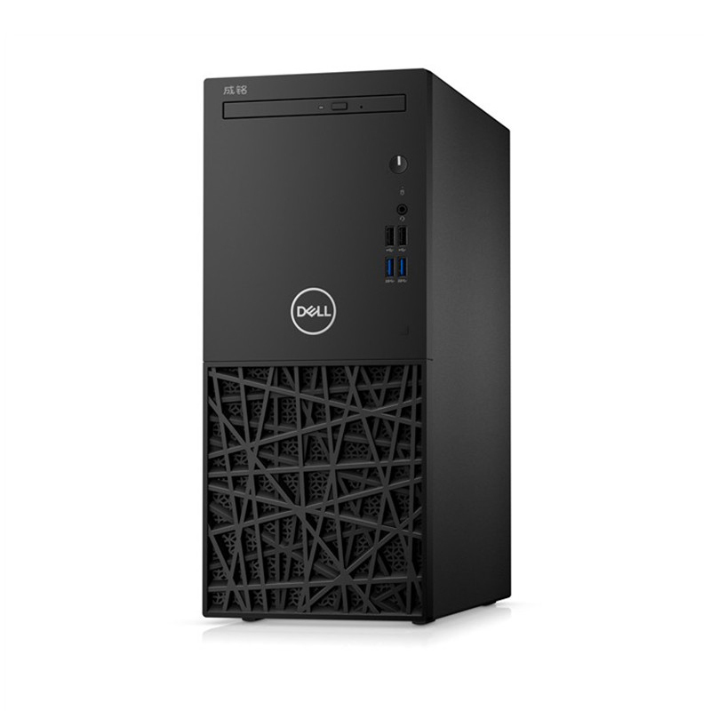 戴尔(DELL)成铭3980商用台式电脑 18.5英寸显示器(I3-8100 8G 1T+128G固态 刻录 2G独显 W10H)商用办公 家用娱乐 性价比机 企业采购 学生用机高清大图