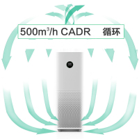 小米(mi)空气净化器Pro 除雾霾 除烟尘 除PM2.5 除异味粉尘 米家智能家用办公51-60㎡新国标 500M3H