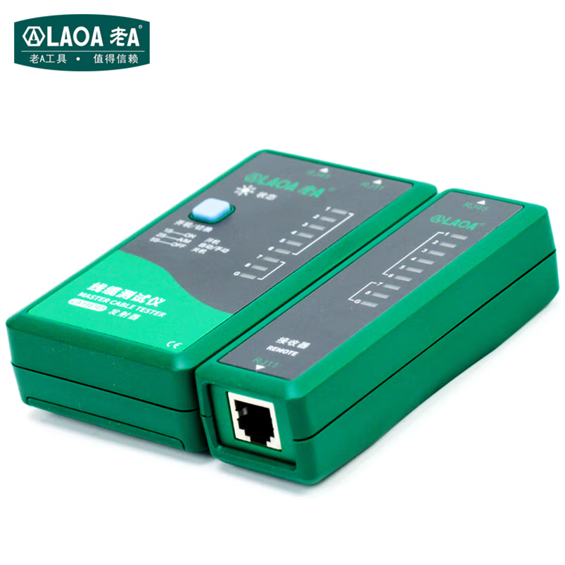 老A(LAOA)RJ45/RJ1网线测试仪网络/电话测线器寻线仪LA198101高清大图
