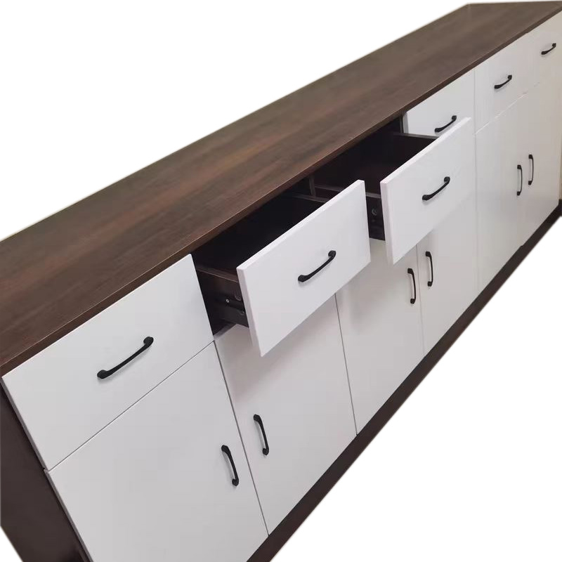 东业家具 矮柜鞋柜木质柜子DY-20G(800*350*840) 组高清大图