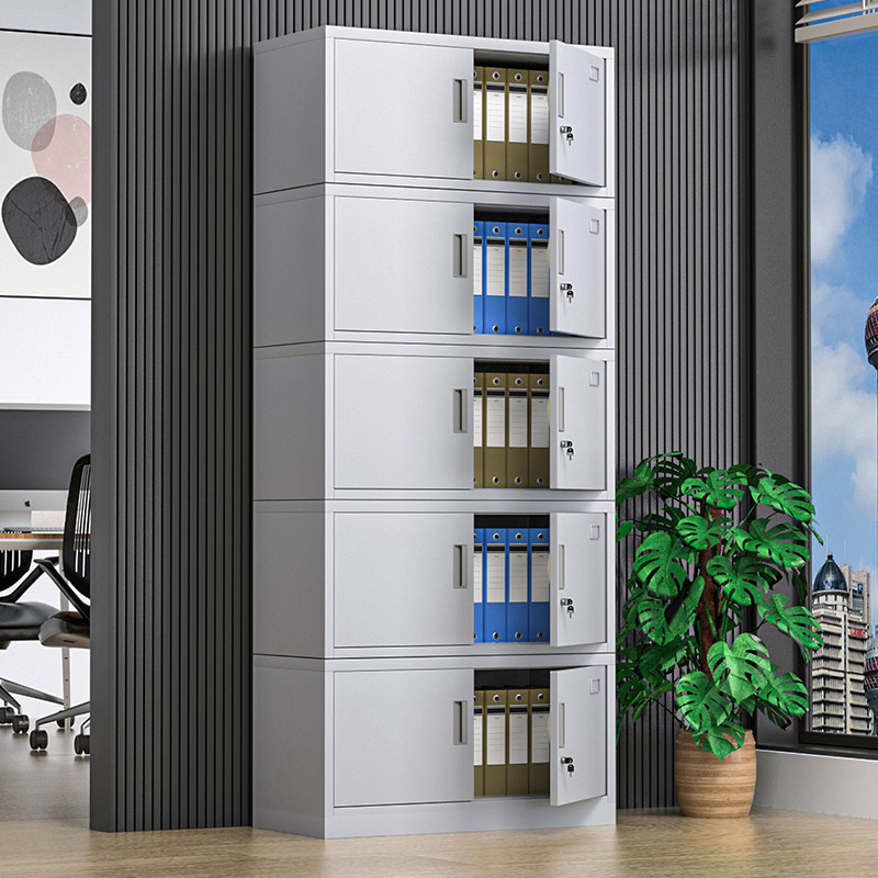 凯量 文件柜分五节 850*390*1800 台高清大图