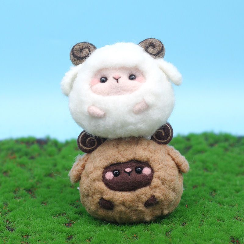 图书>期刊/杂志>男士>图书其它>戳戳乐羊毛毡初学手工diy礼物材料包