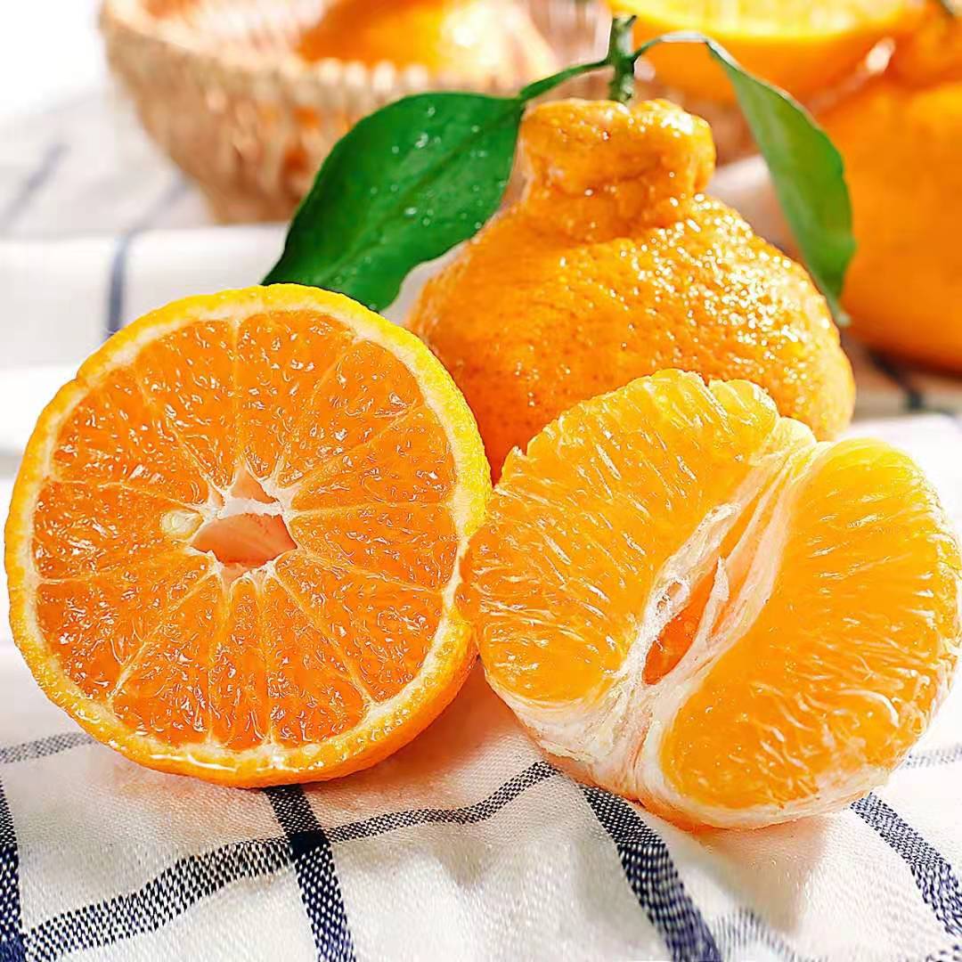 [[鲜贝达]不知火丑橘5斤装70mm以上 丑桔 丑橘子 新鲜水果高清大图