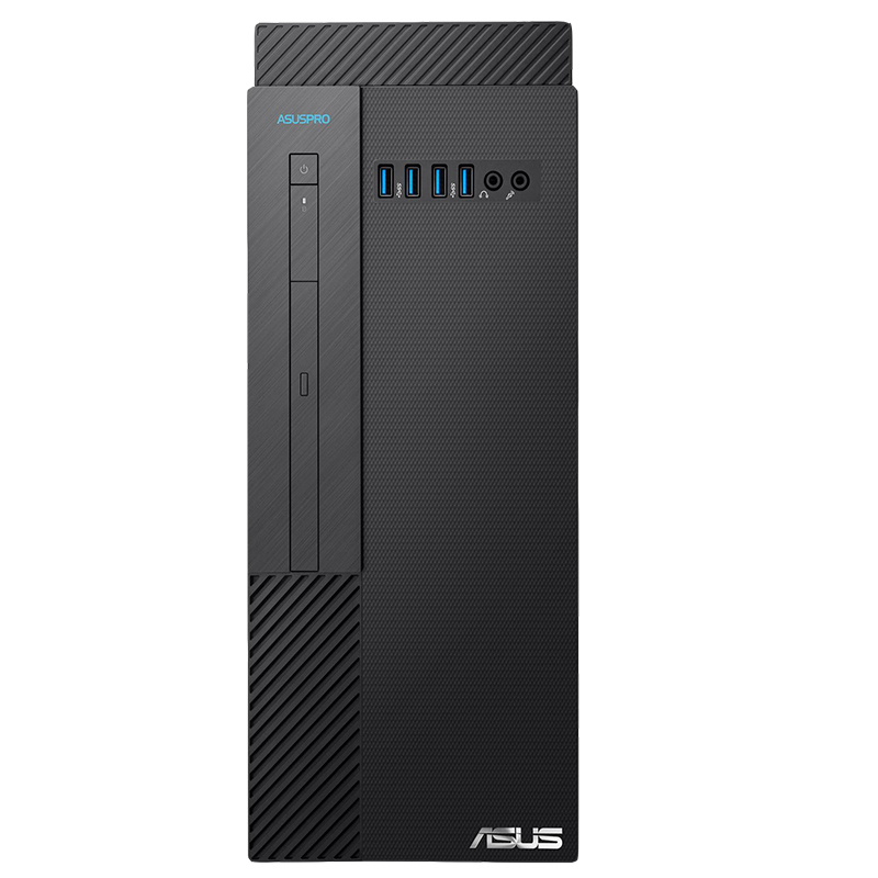 华硕(ASUS)商用台式电脑 弘道D340MF 21.5英寸 (I3-9100 4G 256G 集显 DOS)高清大图