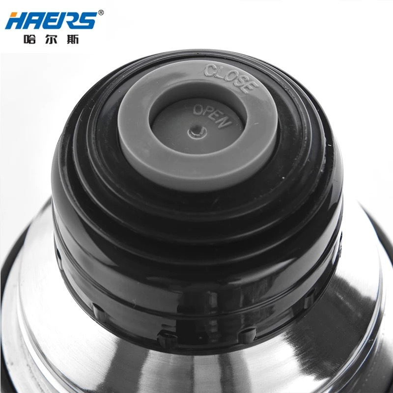哈尔斯(HAERS)HY-1000W-2不锈钢J保温壶 1000ML家用保温瓶户外旅行壶保温壶