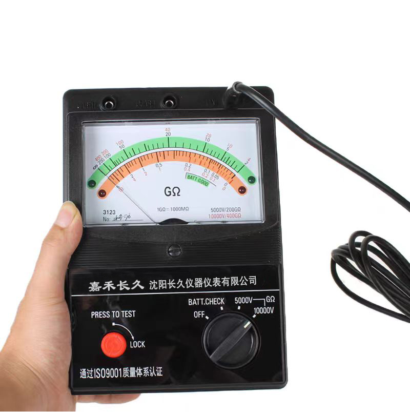 嘉禾长久+电动兆欧表+3123(5000V/10000V)+台高清大图