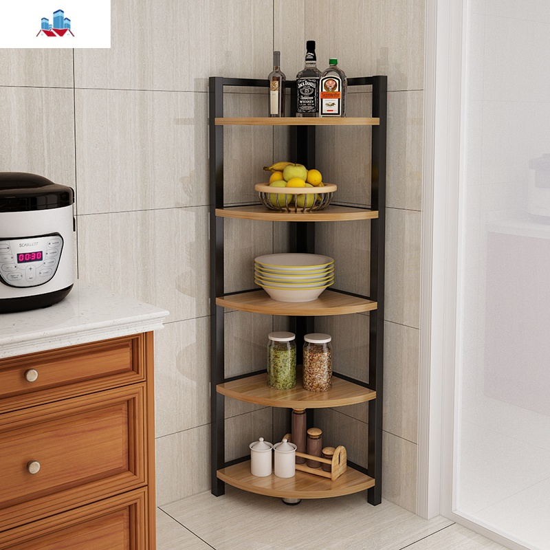 墙角柜三角柜储物柜转角酒柜子客厅简约角柜阳台卧室置物架经济型 泰