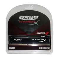 金士顿(KINGSTON)骇客神条 Fury系列 雷电 DDR4 2400 16GB 台式机内存