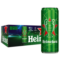 喜力(Heineken)啤酒330ml*24罐 瘦身罐 整箱装(新老包装随机发货中)