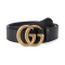 GUCCI 古驰 GUCCI腰带 2020新品 男士双G板扣牛皮皮带腰带95