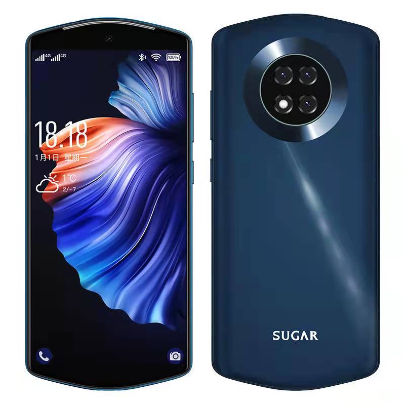 sugar糖果k40pro全网通4g超薄女性游戏小屏学生价智能手机千百元备用