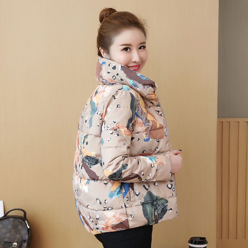 班俏(banqiao)女士棉衣 班俏banqiao洋气小棉袄冬季短款百搭棉衣韩版