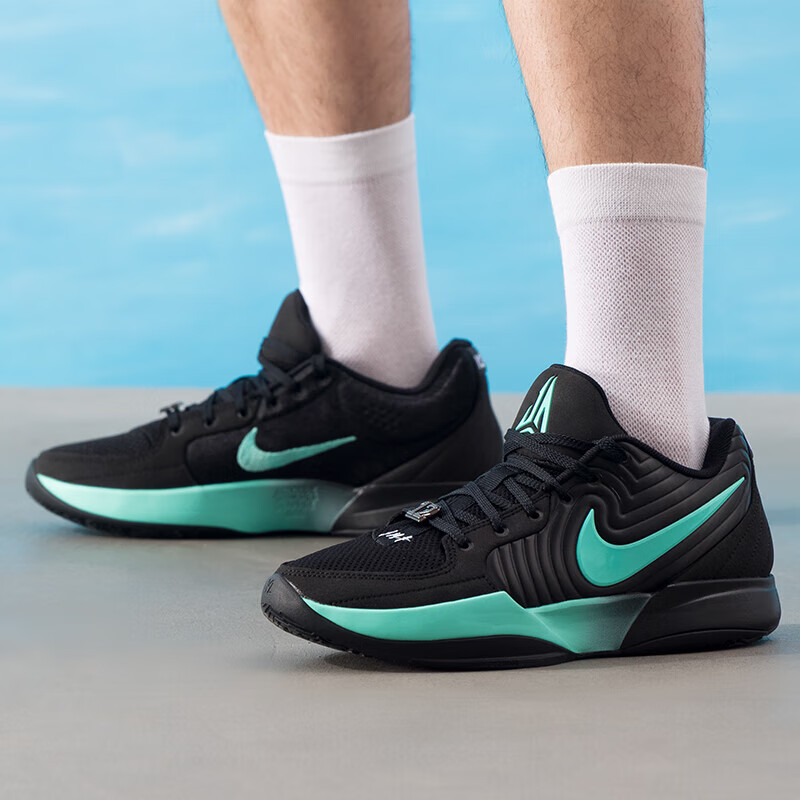 耐克nike男鞋新款ja2ep莫兰特2代篮球鞋耐磨减震实战比赛训练运动鞋fd