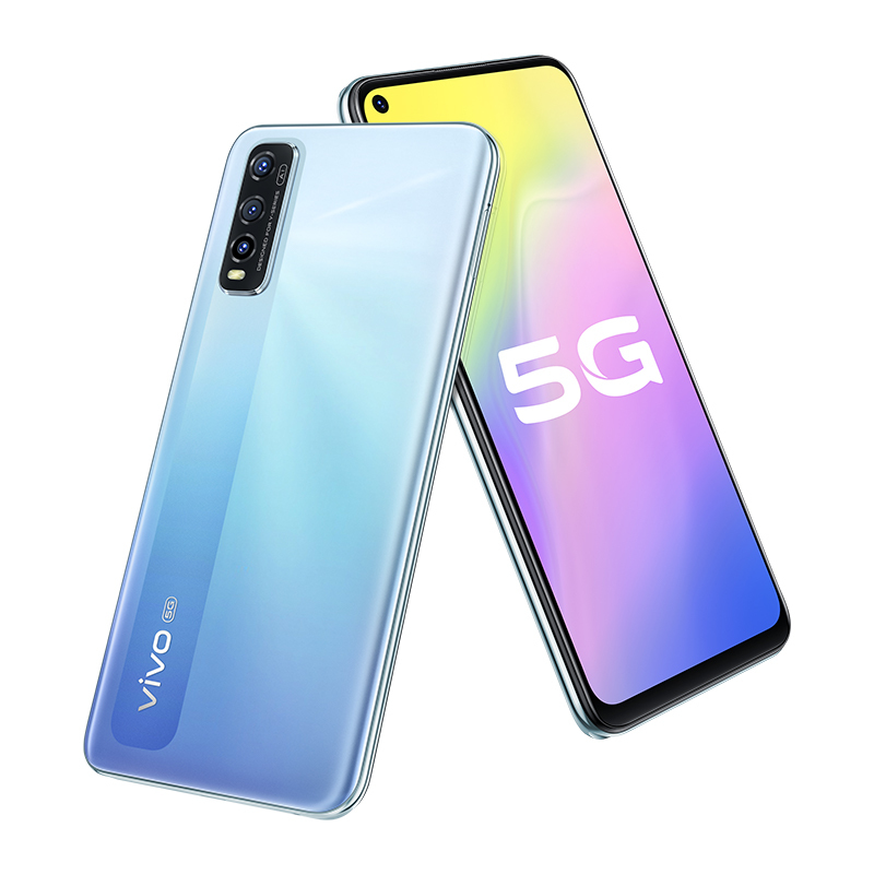 Y70s 冷萃银 8GB+128GB 4500mAh双引擎闪充,4800万AI三摄 双模5G全网通手机
