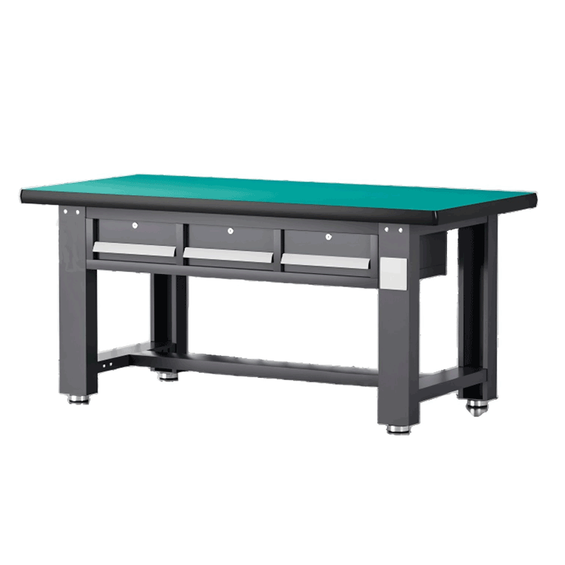 重型工作台 1.5M单桌+平三抽高清大图