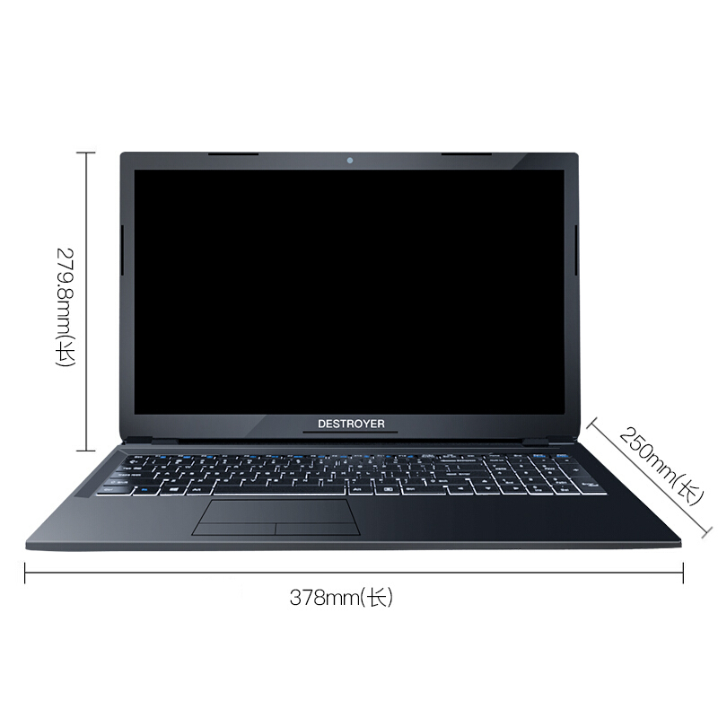 炫龙(Shinelon)毁灭者DC2代 15.6英寸游戏本吃鸡学生笔记本电脑(GTX1050 4G独显 G5400 8G 256GB SSD WIN10 IPS)