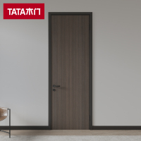 TATA木门 简约室内门定制木质复合房门免漆卧室门DM001 含锁