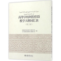 高等学校阿拉伯语教学大纲词汇表